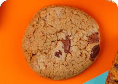 Cookie de Nutella - Massa molhadinha de chocolate, recheada com muita Nutella.